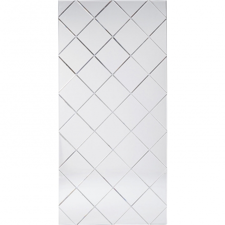 Зеркало декоративное Tiles, коллекция "Плитка" 100*201*4, Зеркальное стекло, МДФ, Бесцветный