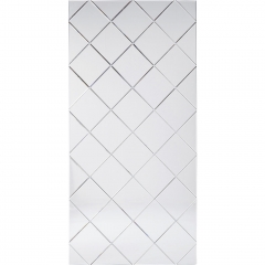 Зеркало декоративное Tiles, коллекция "Плитка" 100*201*4, Зеркальное стекло, МДФ, Бесцветный