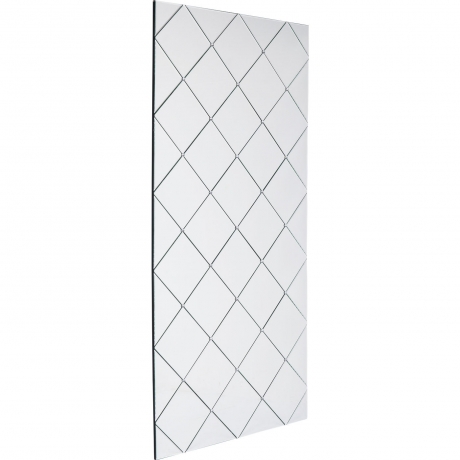 Зеркало декоративное Tiles, коллекция "Плитка" 100*201*4, Зеркальное стекло, МДФ, Бесцветный