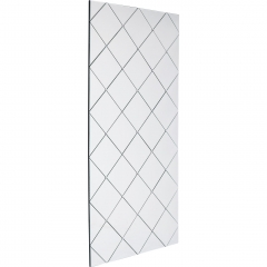 Зеркало декоративное Tiles, коллекция "Плитка" 100*201*4, Зеркальное стекло, МДФ, Бесцветный