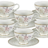 Чайный набор на 6 персон "Гармония" Emily, 12 предметов