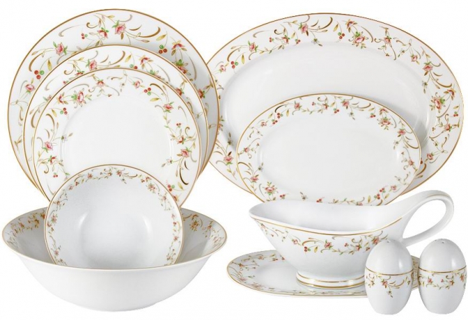 Обеденный сервиз на 12 персон "Фестиваль" Midori, 50 предметов