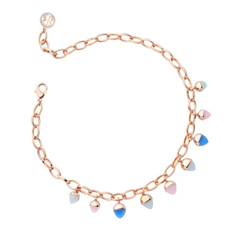 Колье Caleida Blue-Rose