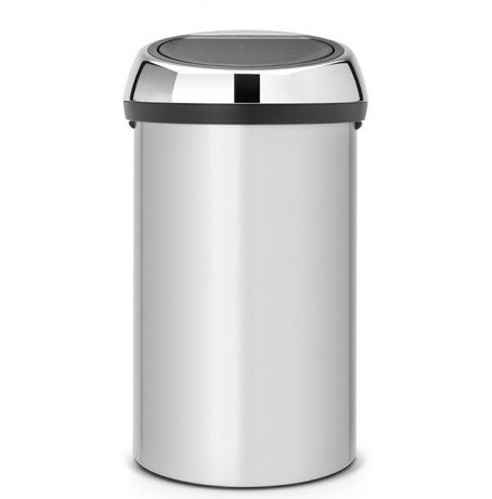 Мусорный бак Touch Bin (60 л), Серый металлик Brabantia