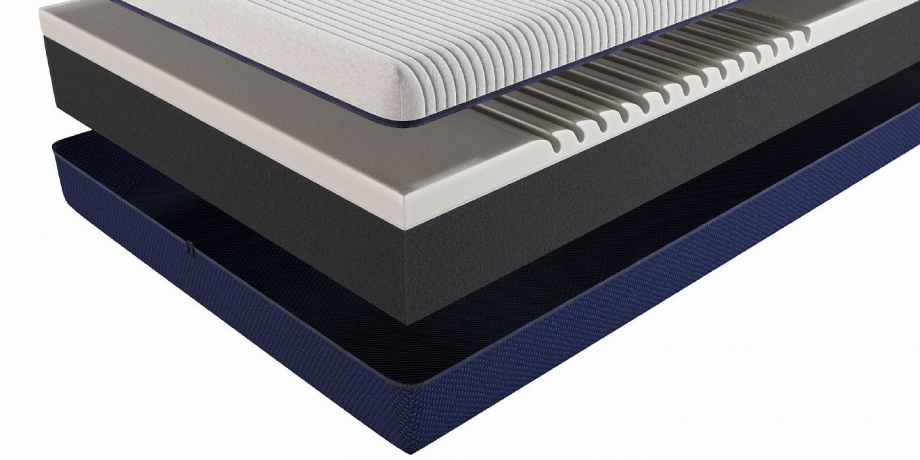 Матрас Blue Sleep Gravity, коллекция "Блу слип Гравитация" 180*18*200, Ткань, Пеноматериал, Синий