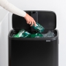 Мусорный бак Touch Bin Bo Hi (60 л), Черный матовый Brabantia