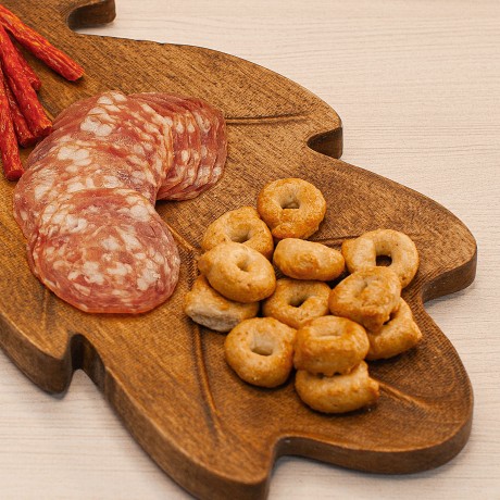 Блюдо для сервировки "Дуб", 17x1,8x39 см. Uneca