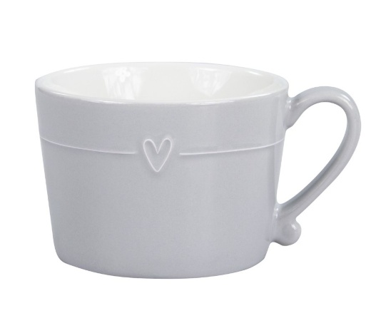 Кружка Grey Line Нeart White Bastion Collections