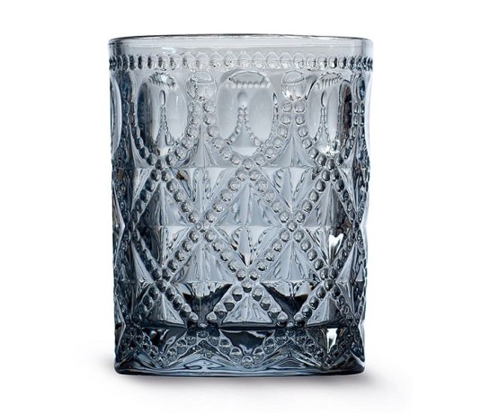 Набор стаканов для воды Dubai, голубой, 0,3 л. 4 шт. WD Lifestyle