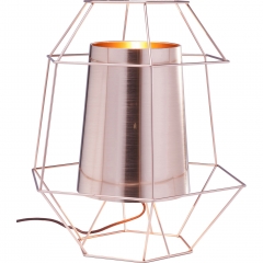 Лампа настольная Wire, коллекция "Провода" 55*50*48, Полиэстер, Сталь, Медный