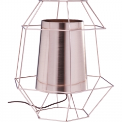 Лампа настольная Wire, коллекция "Провода" 55*50*48, Полиэстер, Сталь, Медный