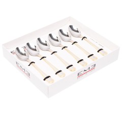 Набор кофейных ложек LUIGI XVI GOLD DECOR, 6 шт. EME