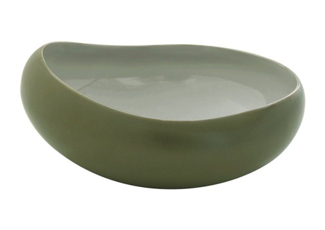 Тарелка суповая Organica, зелёная, 19 см. 1 л. Easy Life