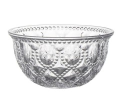 Набор салатников Dubai, прозрачный, 13 см, 0,4 л, 4 шт. WD Lifestyle