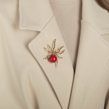 Брошь Паук XZ2108.7 R/S Shadore