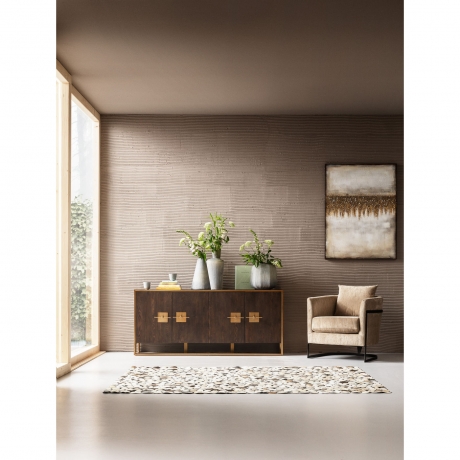 Кресло Vida, коллекция "Жизнь" 76*74*80, Сталь, Полиуретан, Полиэстер, Бежевый