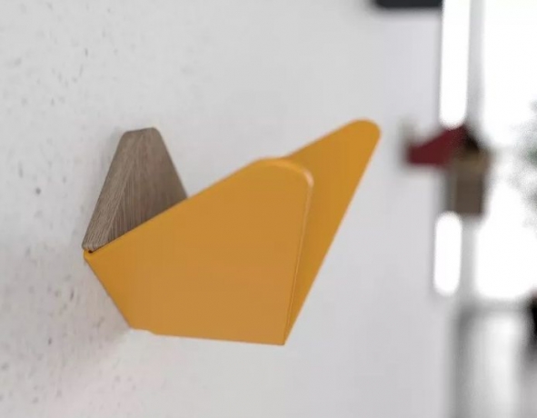 Крючок, средний, небесно синий Butterflies UMAGE