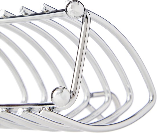 Подставка для тостов на 6 ломтиков хромированная KC, 16x15x7 см. Kitchen Craft