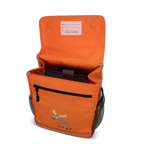 Рюкзак детский Pack n' Snack™ Moose оранжевый, Carl Oscar