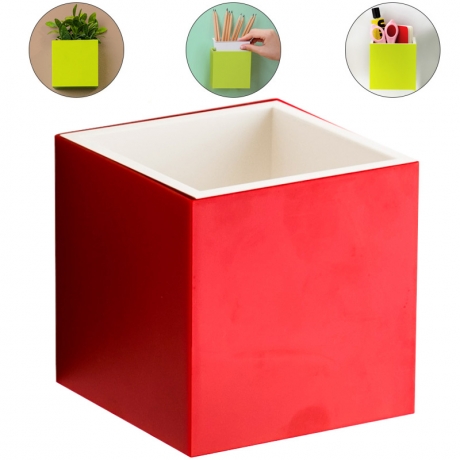 Бокс многофункциональный Pixel, красный, Qualy