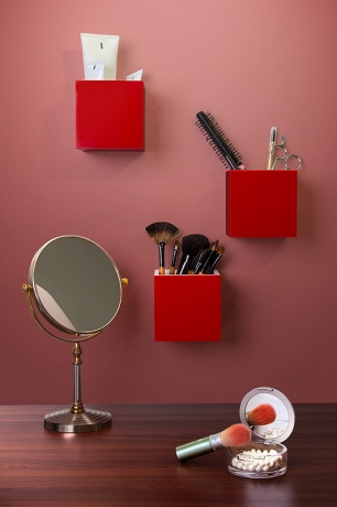 Бокс многофункциональный Pixel, красный, Qualy