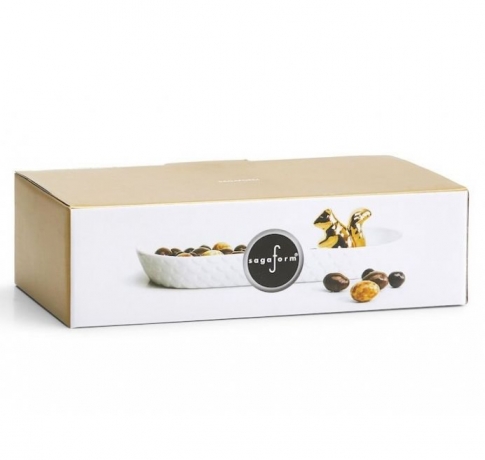 Блюдо сервировочное, 26x12x6 см. "Белочка" Winter SagaForm