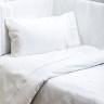 Комплект постельного белья "ТЮЛЬПАН", 100x140+40х60+130х75х25см. белый, BOVI