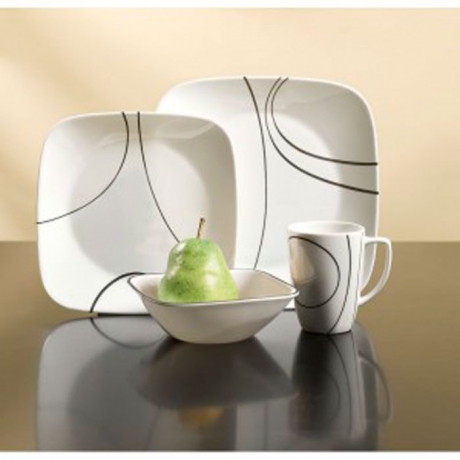 Тарелка обеденная, 26 см. Simple Lines Corelle