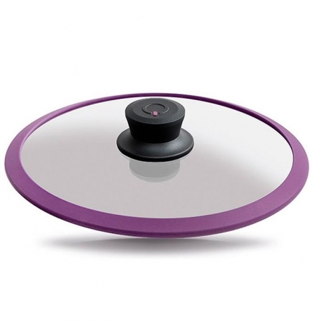 Крышка, 28 см. фиолетовая, Squality