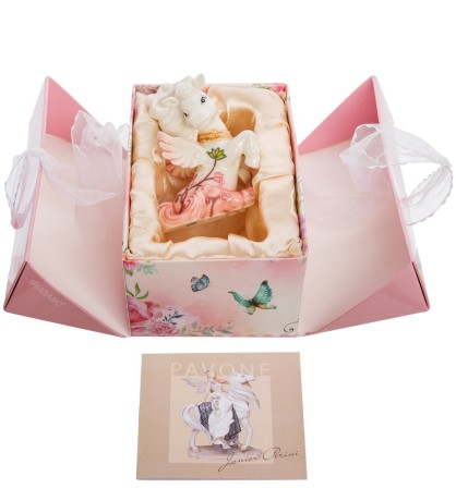 JP-61/28 Фигурка "Лошадка-ангелочек" (Pavone)