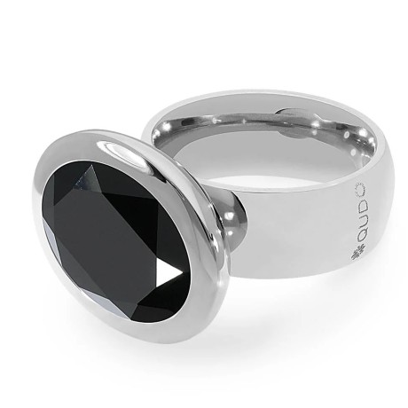 Кольцо TIVOLA big S jet 17.8 мм