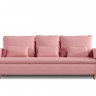 Диван-кровать Fresh, коллекция "Фреш" 214*96*114, Полиэстер, Хлопок, Нейлон, Пенополиуретан, Дерево, Розовый