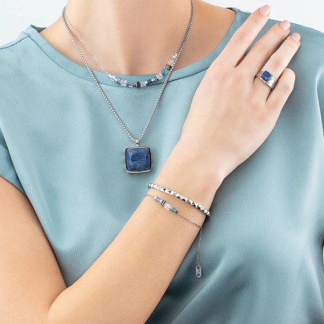 Браслет Blue-Silver 5076/30-0717 Coeur de Lion