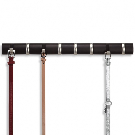 Вешалка настенная Flip 8 мини, эспрессо, Umbra