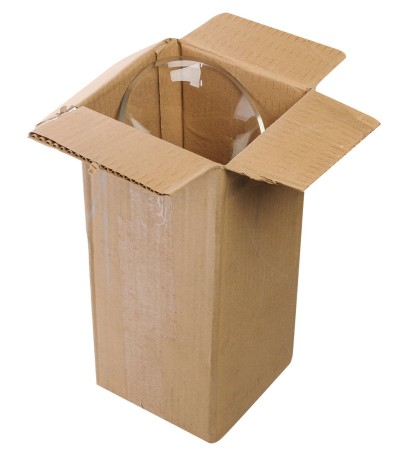 NM-21703 Ваза стеклянная, 24,5 см (Неман)