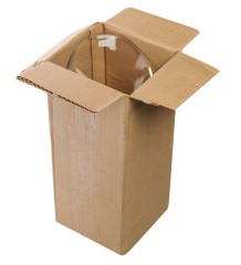 NM-21703 Ваза стеклянная, 24,5 см (Неман)