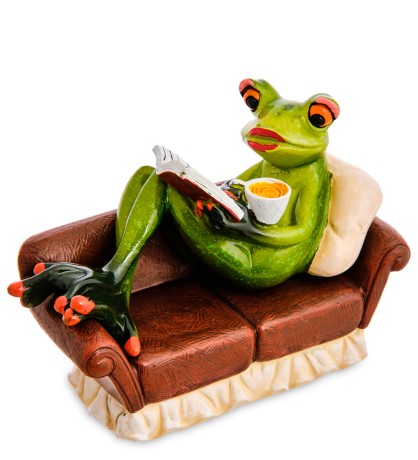 MN-167/2 Фигурка "Лягушка - выходной удался"