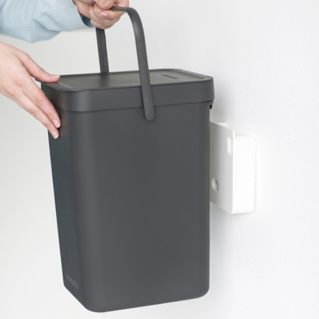 Встраиваемое мусорное ведро Sort & Go (12 л), Серый Brabantia