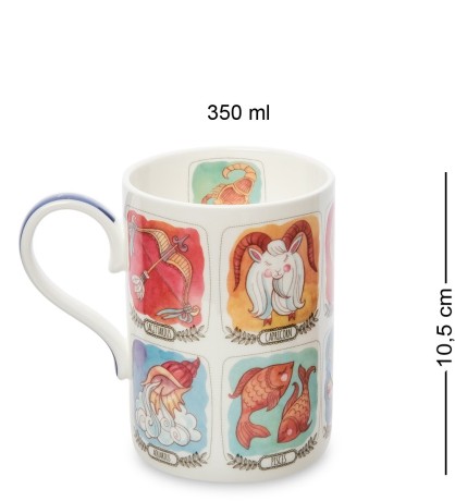 JK-295 Кружка "Зодиак" (Zodiaco Pavone)