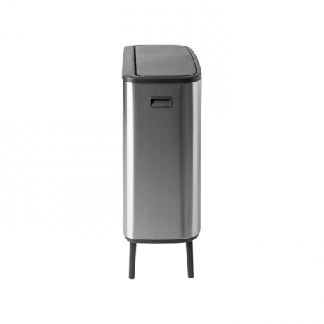 Мусорный бак Touch Bin Bo Hi (60 л), Стальной матовый (FPP) Brabantia