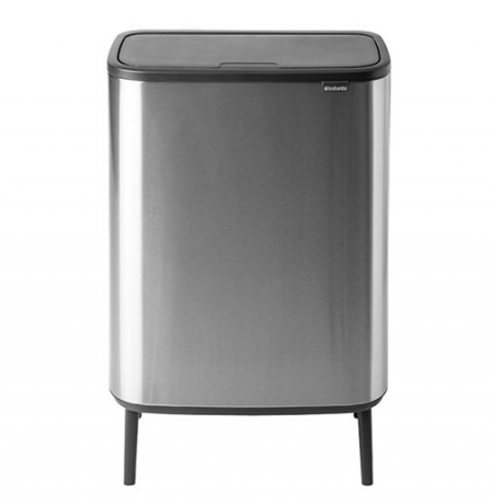 Мусорный бак Touch Bin Bo Hi (60 л), Стальной матовый (FPP) Brabantia