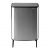 Мусорный бак Touch Bin Bo Hi (60 л), Стальной матовый (FPP) Brabantia