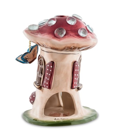 BS-260 Подсвечник-домик "Мухомор"