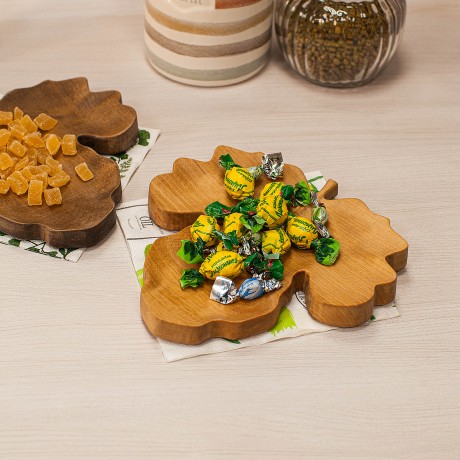 Блюдо для сервировки "Клён" Uneca, 20x1,8x20 см.