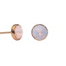 Пусеты Rose Water Opal SWE297 RWO RG Fiore Luna