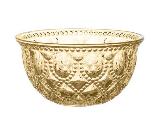 Набор салатников Dubai, янтарный, 13 см, 0,4 л, 4 шт. WD Lifestyle