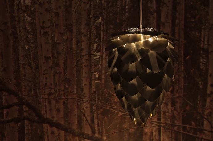 Плафон Conia black & gold, 40х50 см.