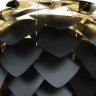 Плафон Conia black & gold, 40х50 см.