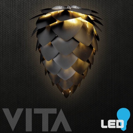 Плафон Conia black & gold, 40х50 см.