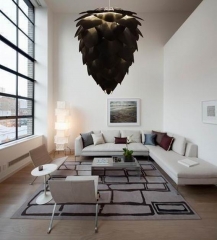 Плафон Conia black & gold, 40х50 см.